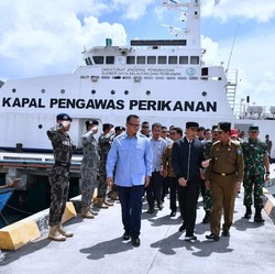 Mantap! TNI: Tak Ada Lagi Kapal China Pasca Jokowi ke Natuna