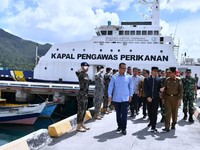 Mantap! TNI: Tak Ada Lagi Kapal China Pasca Jokowi ke Natuna