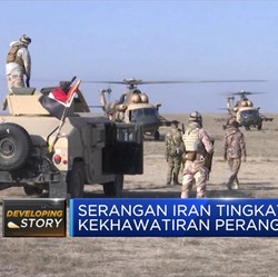 Aksi Balas Dendam, Iran Serang Pangkalan Militer AS!