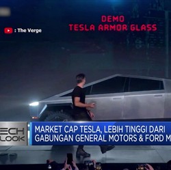 Tesla Kalahkan Total Market Cap GM & Ford Motor