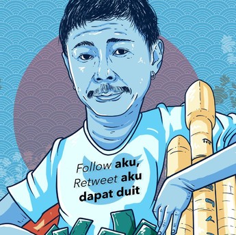 Wow, Miliuner Ini Bagikan Rp 125 M ke Followers Twitternya