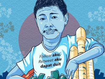 Wow, Miliuner Ini Bagikan Rp 125 M ke Followers Twitternya