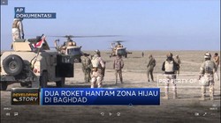 Saling 'Gencet' AS vs Iran, Roket Jatuh Lagi di Baghdad