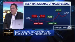 Analis: Ada Konflik AS-Iran, Harga Emas Diproyeksi Terus Naik
