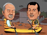 Titah-Titah Jokowi Buat Kepala Daerah yang Kena Banjir