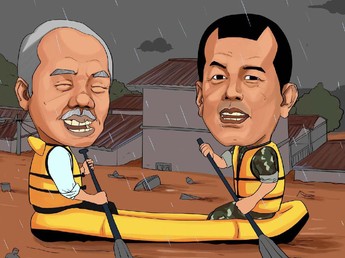 Titah-Titah Jokowi Buat Kepala Daerah yang Kena Banjir