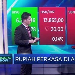 Rupiah Kian Perkasa di Tengah Sentimen AS-Iran