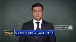 Presiden Ukraina Kirim Tim untuk Selidiki Sebab Pesawat Jatuh