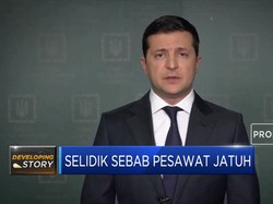 Presiden Ukraina Kirim Tim untuk Selidiki Sebab Pesawat Jatuh