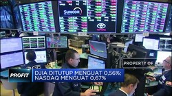 Bursa AS Tetap Hijau Walau Diterjang Serangan Iran