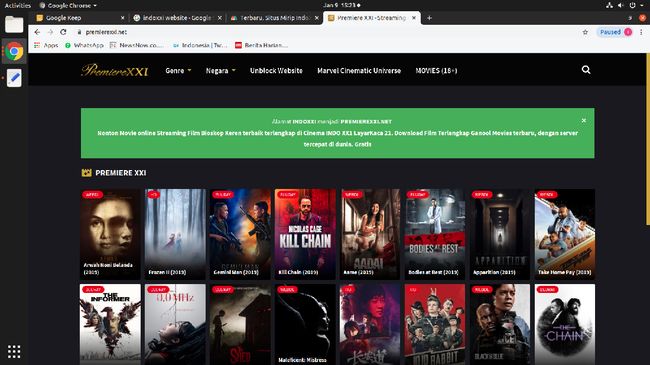 Situs Nonton Streaming Online Film Korea dan Mirip IndoXXI - CNN Indonesia
