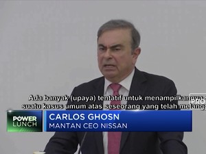 Ini Pernyataan Pertama Ghosn Setelah Melarikan Diri