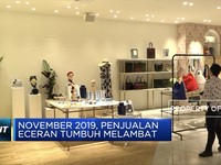 Penjualan Eceran Tumbuh Melambat pada November 2019