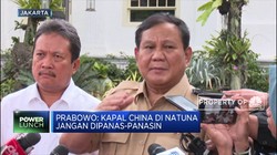 Begini Respon Prabowo Dituding 'Lembek' Soal Natuna