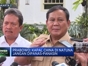 Begini Respon Prabowo Dituding 'Lembek' Soal Natuna