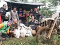 Komunitas Motor Trail Terabas Bogor Bantu Korban Banjir