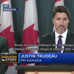 Boeing 737 Ditembak Rudal Iran, Trudeau Salahkan Trump?