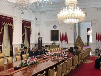Jokowi Ajak Jepang Investasi di Natuna