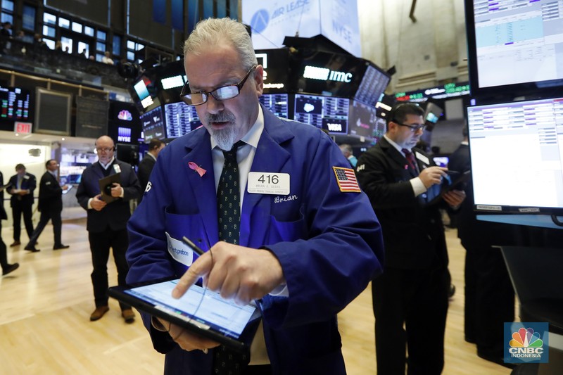 Emiten Wall Street. AP