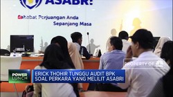 Belum Usai Jiwasraya, Erick Thohir Tunggu Hasil Audit Asabri