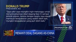 Trump Ogah Lanjutkan Deal Dagang Sebelum Pemilu