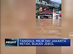 Anies Baswedan: Tanggul DKI Jakarta Retak, Bukan Jebol