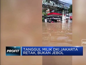 Anies Baswedan: Tanggul DKI Jakarta Retak, Bukan Jebol