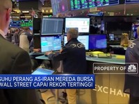 AS-Iran Mereda, Bursa Amerika Capai Rekor Tertinggi