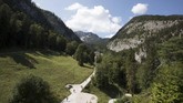 Bukit Salzberg Valley di Hallstatt, Austria. (AFP/Alex Halada)