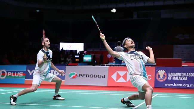 Fajar/Rian Jumpa Ahsan/Hendra di Semifinal Indonesia Masters