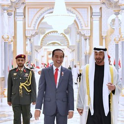 Jokowi Minta Pangeran UEA Jadi Penasihat Proyek Ibu Kota Baru