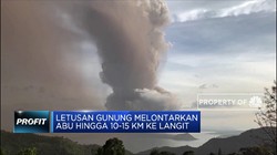 Gunung Api Taal Filipina Erupsi, Bandara Ditutup