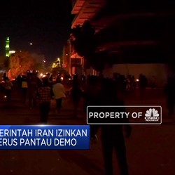 Viral, Beredar Video Dugaan Iran Tembak Para Pendemo
