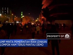 Pemerintah Iran Diamuk Warganya, Trump: Saya Dukung!