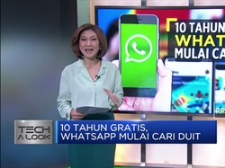 10 Tahun Gratis, Whatsapp Mulai Cari Duit