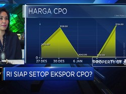 RI Akan Setop Ekspor CPO, Apa Kata Gapki?