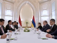 Di Depan Presiden Armenia, Jokowi Pamer Punya Banyak Unicorn