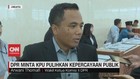 VIDEO: DPR Minta KPU Pulihkan Kepercayaan Publik