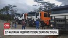 VIDEO: Bus Karyawan Freeport Ditembak Orang Tak Dikenal