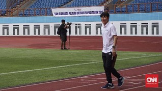 Jokowi Senang Shin Tae Yong Latih Timnas Indonesia