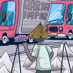 Boro-boro Swasembada, RI Impor Garam Setahun 2,6 Juta Ton