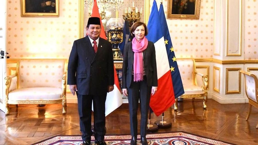 Menhan RI Prabowo Subianto Pererat Kerja Sama Pertahanan Indonesia Prancis untuk Perkuat Sistem Alutsista TNI dan Majukan Industri Pertahanan Nasional. (Dok.KBRI Paris)