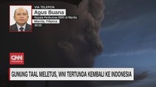 VIDEO: Gunung Taal Filipina Meletus, Kepulangan WNI Tertunda