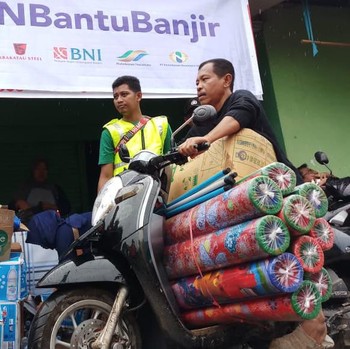 Intip Sinergi BUMN Untuk Korban Banjir Lebak Banten