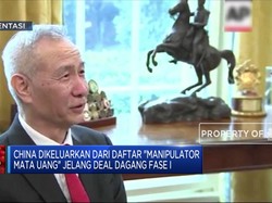 Tanda Damai, AS Cabut Cap "Manipulator Mata Uang" dari China