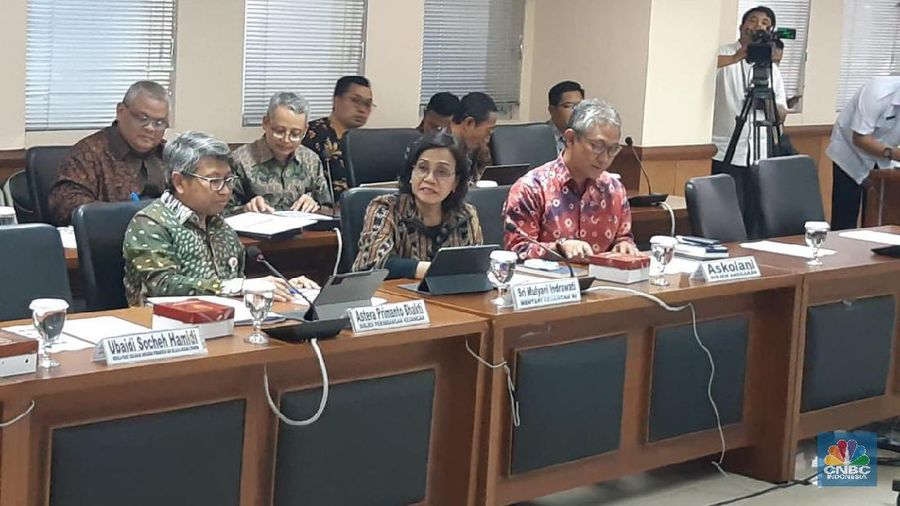 Demikian kata Sri Mulyani saat mengikuti raker dengan Komite IV DPD RI di Ruang Rapat Komite IV, Kompleks Parlemen, Senayan, Jakarta, Selasa (14/1/2020).