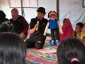 Boneka Kakek Pengikis Trauma Korban Longsor Bogor