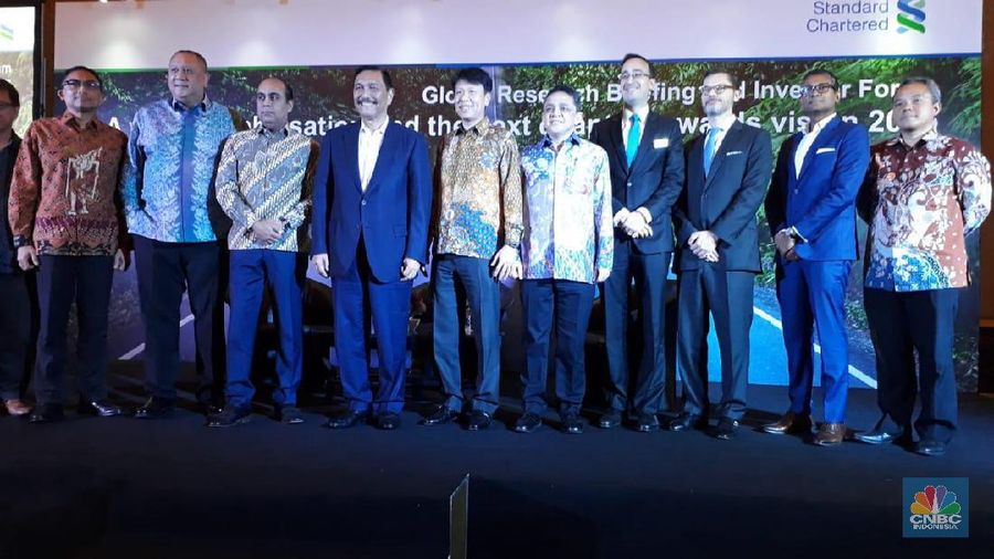 Demikian dikatakan Luhut dalam Standard Chartered Global Research Briefing and Investor Forum 2020 di Hotel Mulia Senayan, Jakarta, Rabu (15/1/2020).
