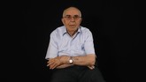 Menahem Haberman (92) mengaku tidak tahu bahwa keluarganya dikremasi di kamp Auschwitz dan dia ditugaskan untuk melarung seluruh abunya ke sebuah kanal. (Photo by MENAHEM KAHANA / AFP)
