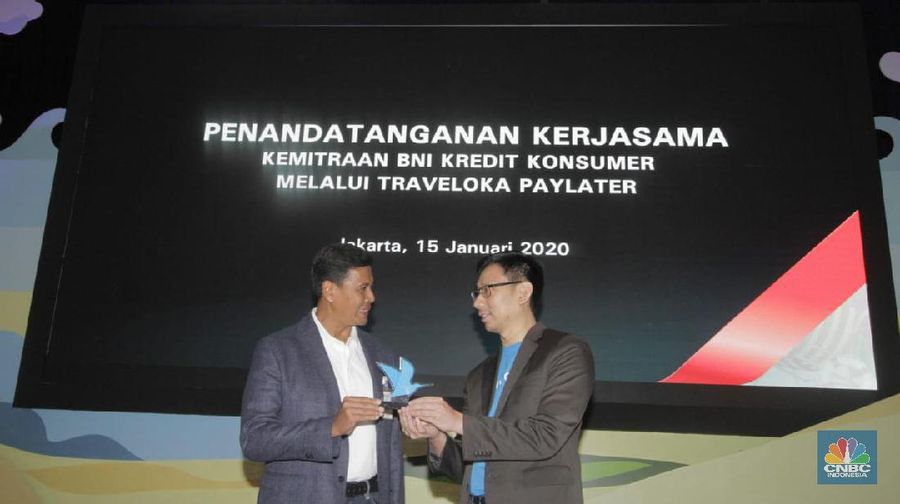 BNI siap mendukung Traveloka yang akan menggarap potensi penyaluran pembiayaan hingga Rp 6 triliun di tahun 2020 melalui fitur Traveloka Paylater.
